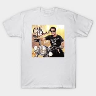 Cliff Richard Just Fabulous Rock N Roll Album Cover T-Shirt